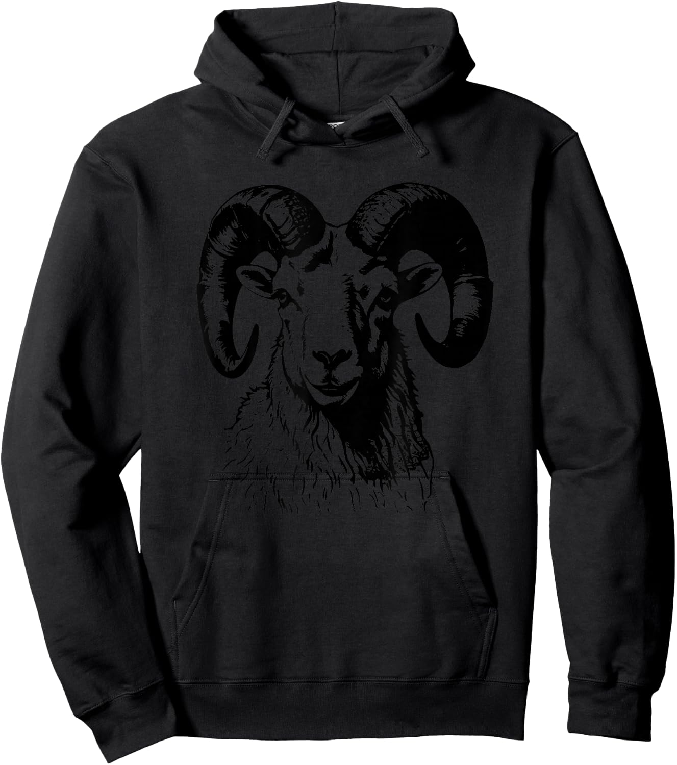 Bighorn Sheep Big Horn Sheep Hoodie - Hoodie | Black