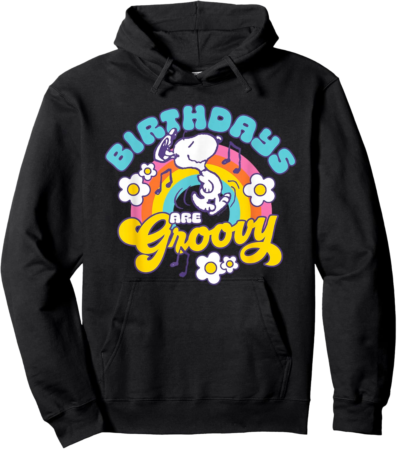 Peanuts - Birthdays are Great Hoodie - Hoodie | Black