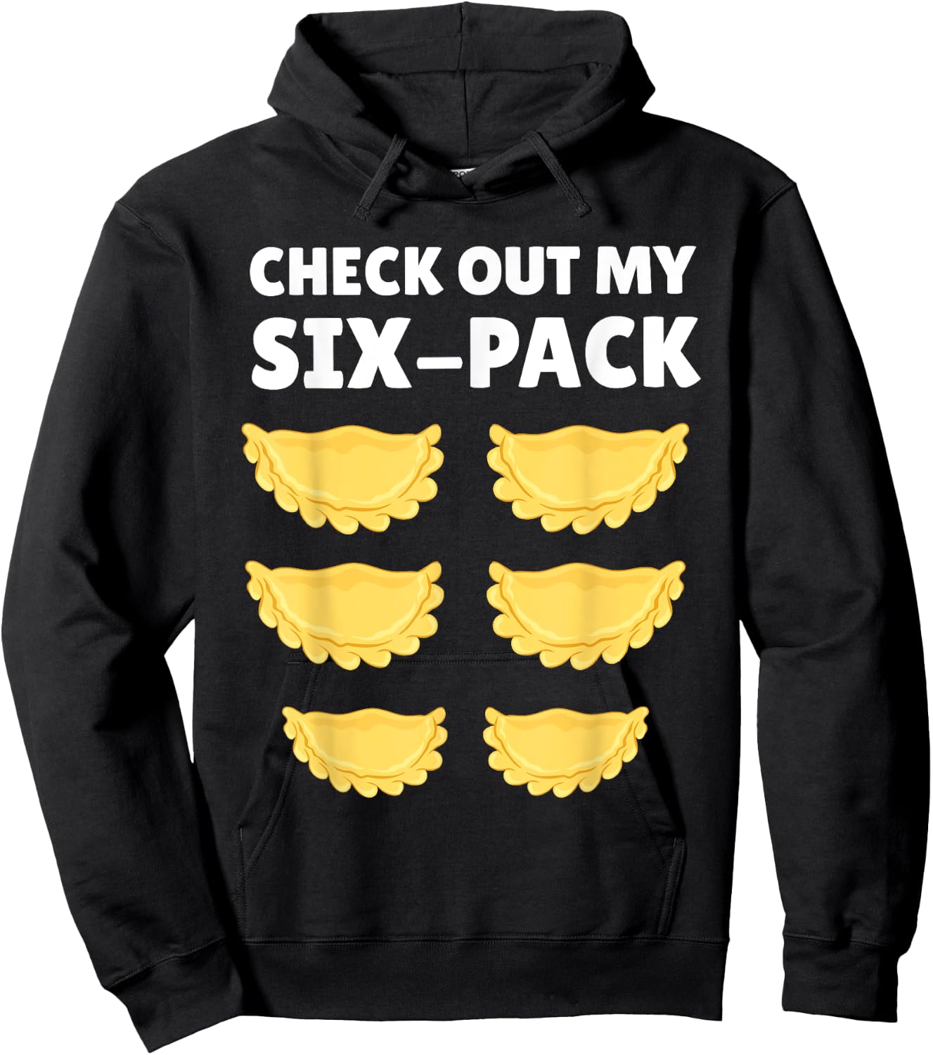Funny Pierogi Art Women Pierogi Dumplings Lover Hoodie - Hoodie | Black