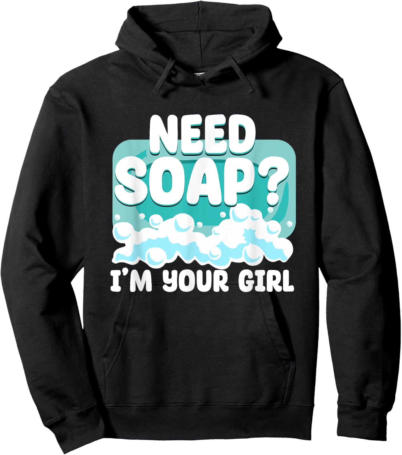 Women Girl Soap Making Enthusiast Handmade Soap Maker Hoodie - Hoodie | Black