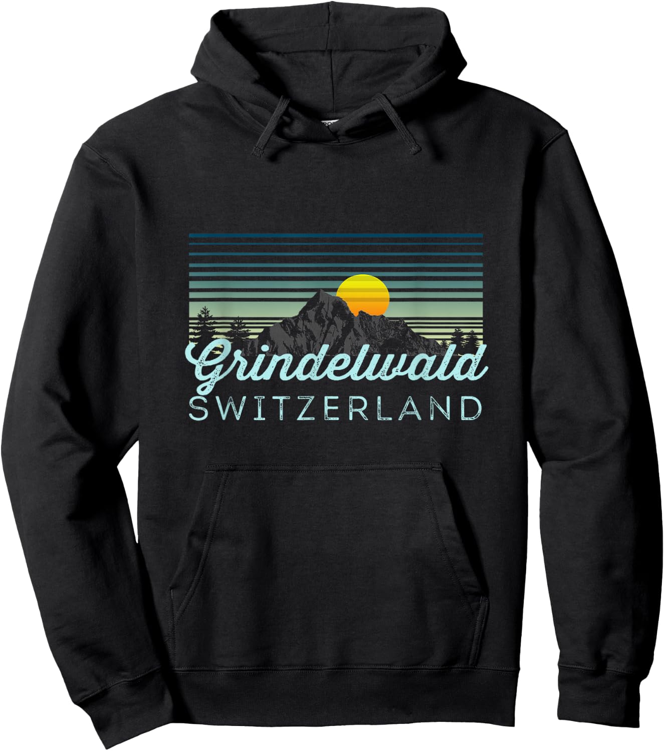 Grindelwald Retro Clothes & Gear - Grindelwald Souvenir Hoodie - Hoodie | Black