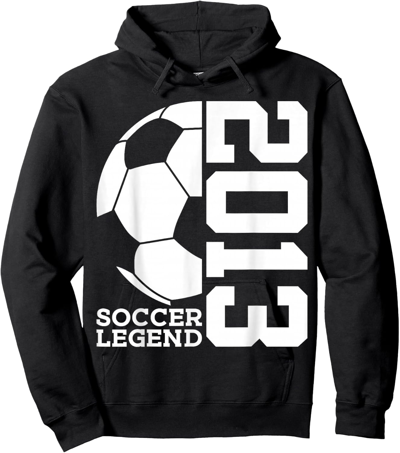 Soccer Legend 2013 13th Birthday Soccer Hoodie - Hoodie | Black