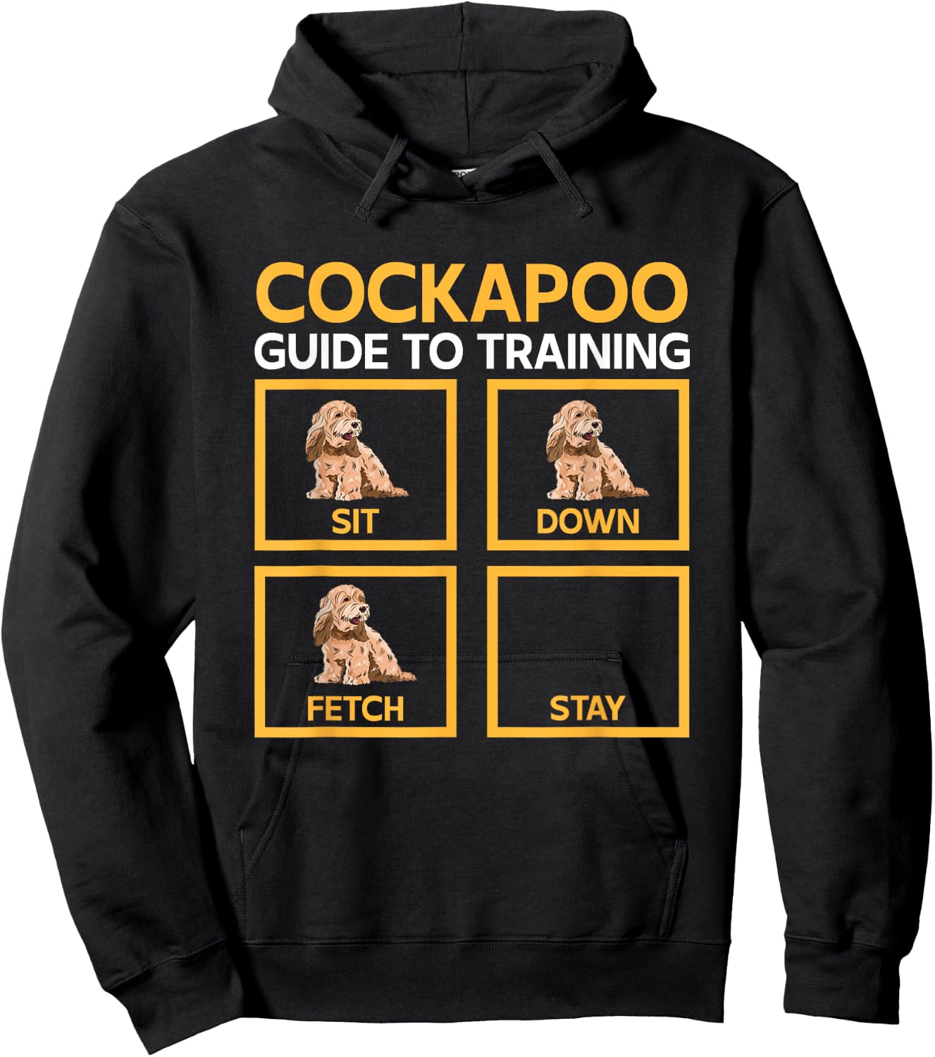 Cockapoo Dog Owner, Cockapoo Guide To Training Women Hoodie - Hoodie | Black