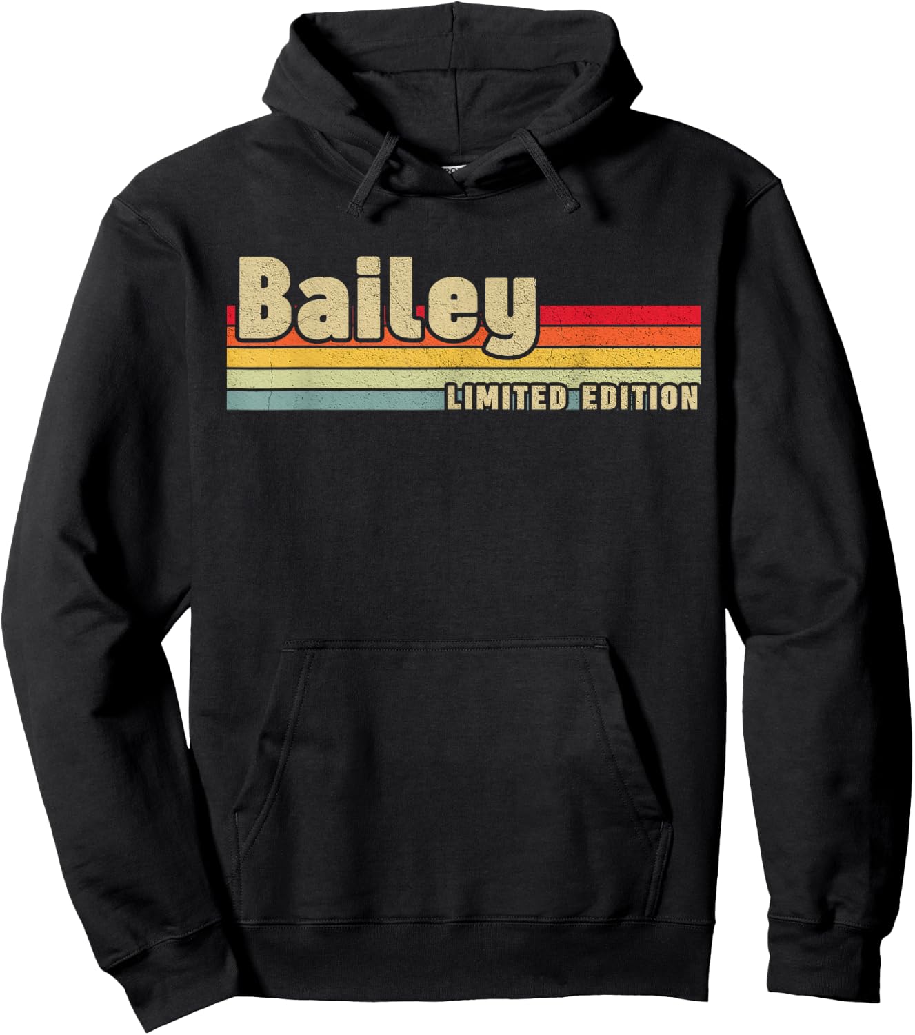 Bailey Gift Name Personalized Birthday Funny Christmas Hoodie - Hoodie | Black