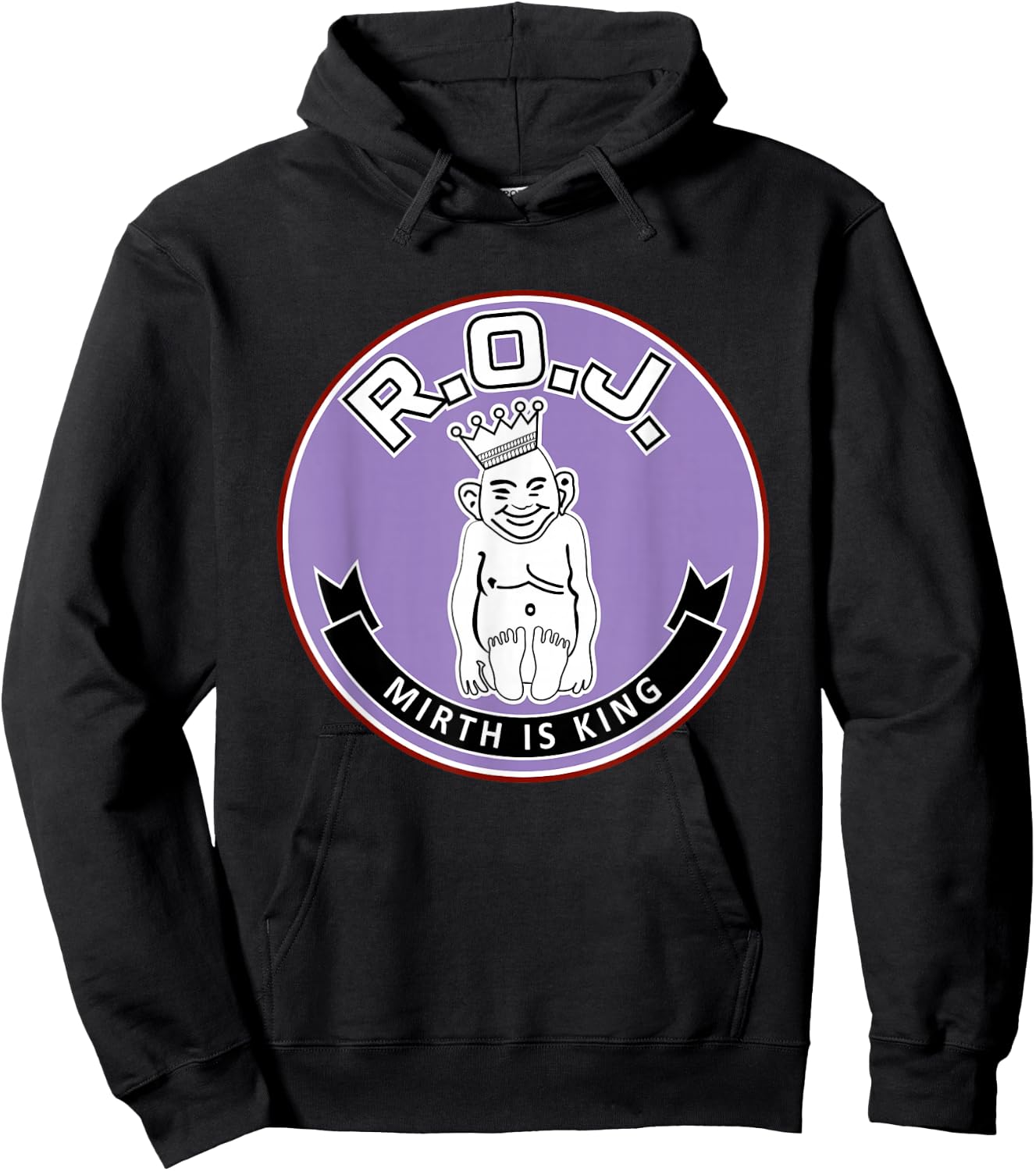 Royal Order of Jesters Mirth King Shriner Mason Father's Day Hoodie - Hoodie | Black