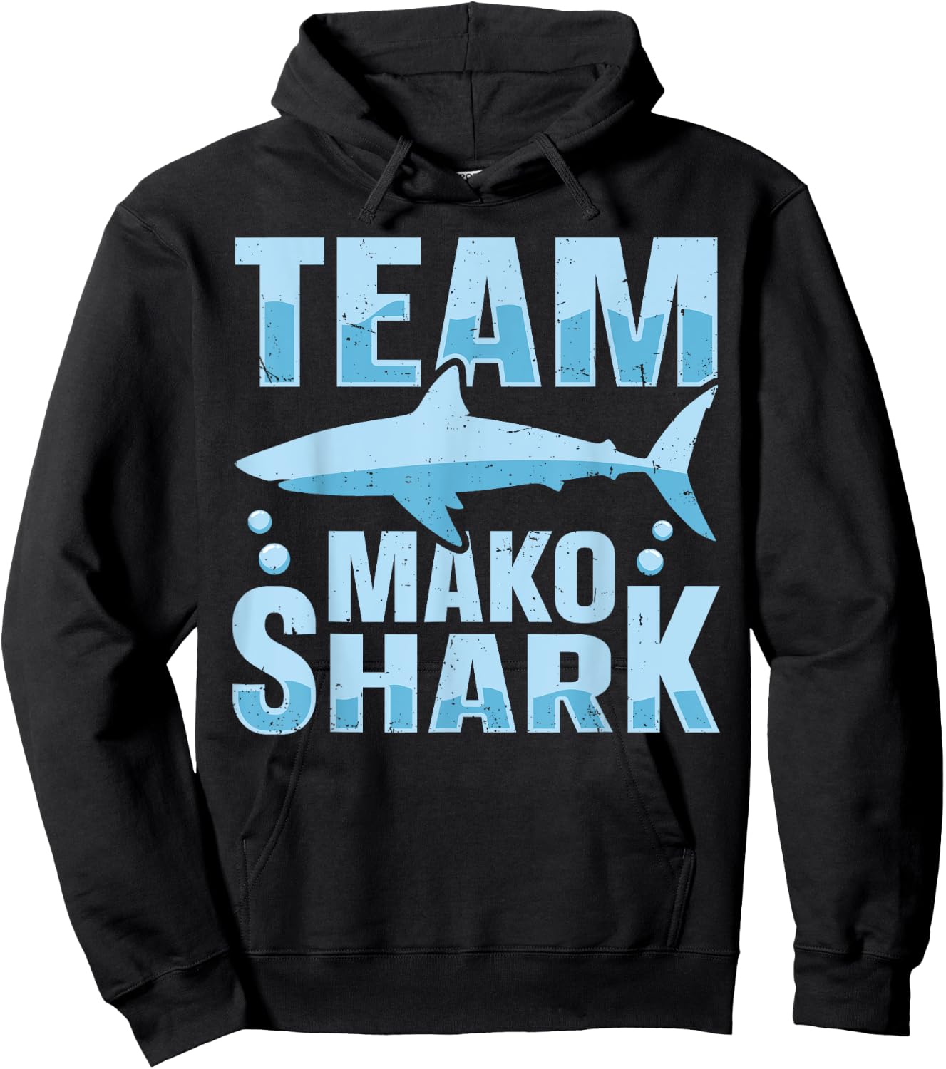 Team Mako Shark Design for a Mako Shark Lover Hoodie - Hoodie | Black