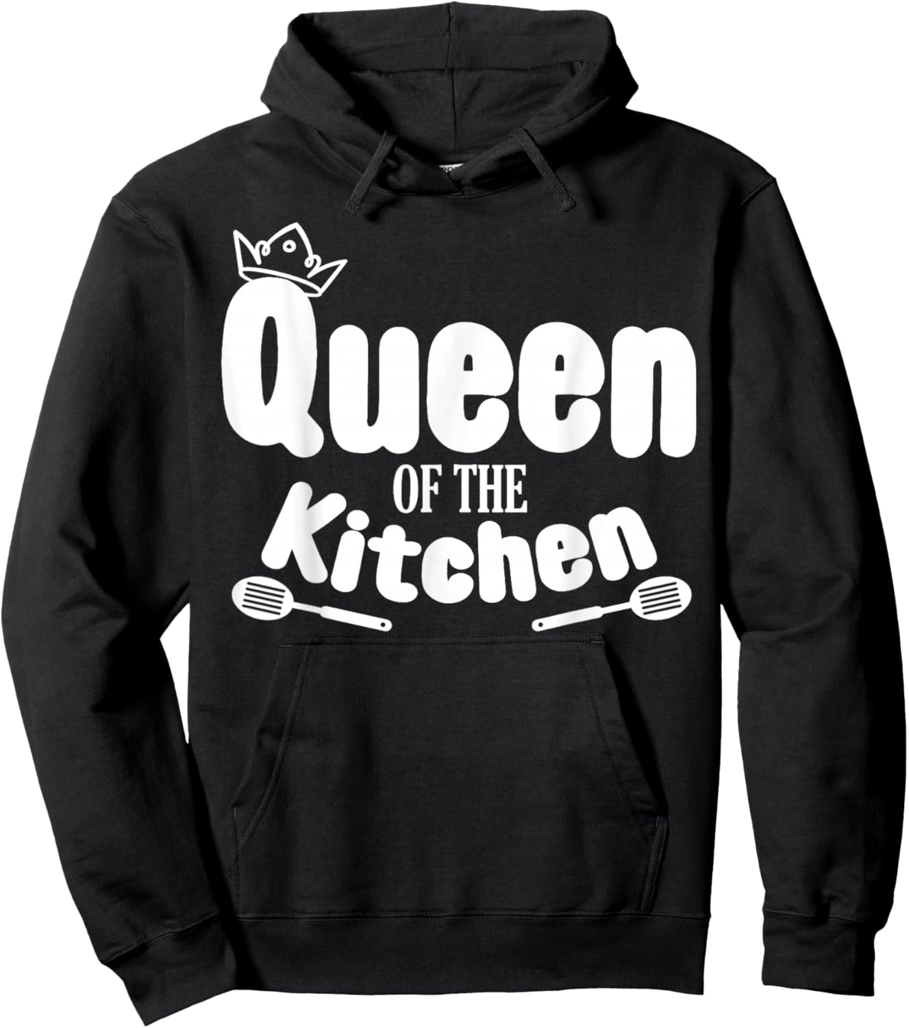 Queen of The Kitchen Cooking Culinary Teacher Master Chef Hoodie - Hoodie | Black