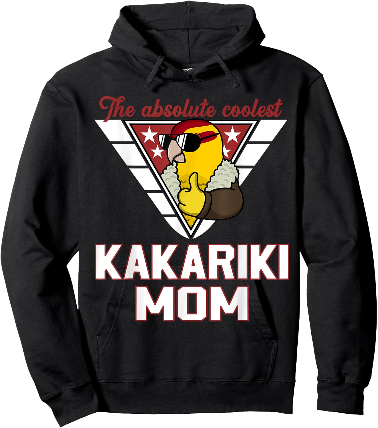 Coolest Kakariki Parrot Mom I Yellow Lutino Kakariki Hoodie - Hoodie | Black