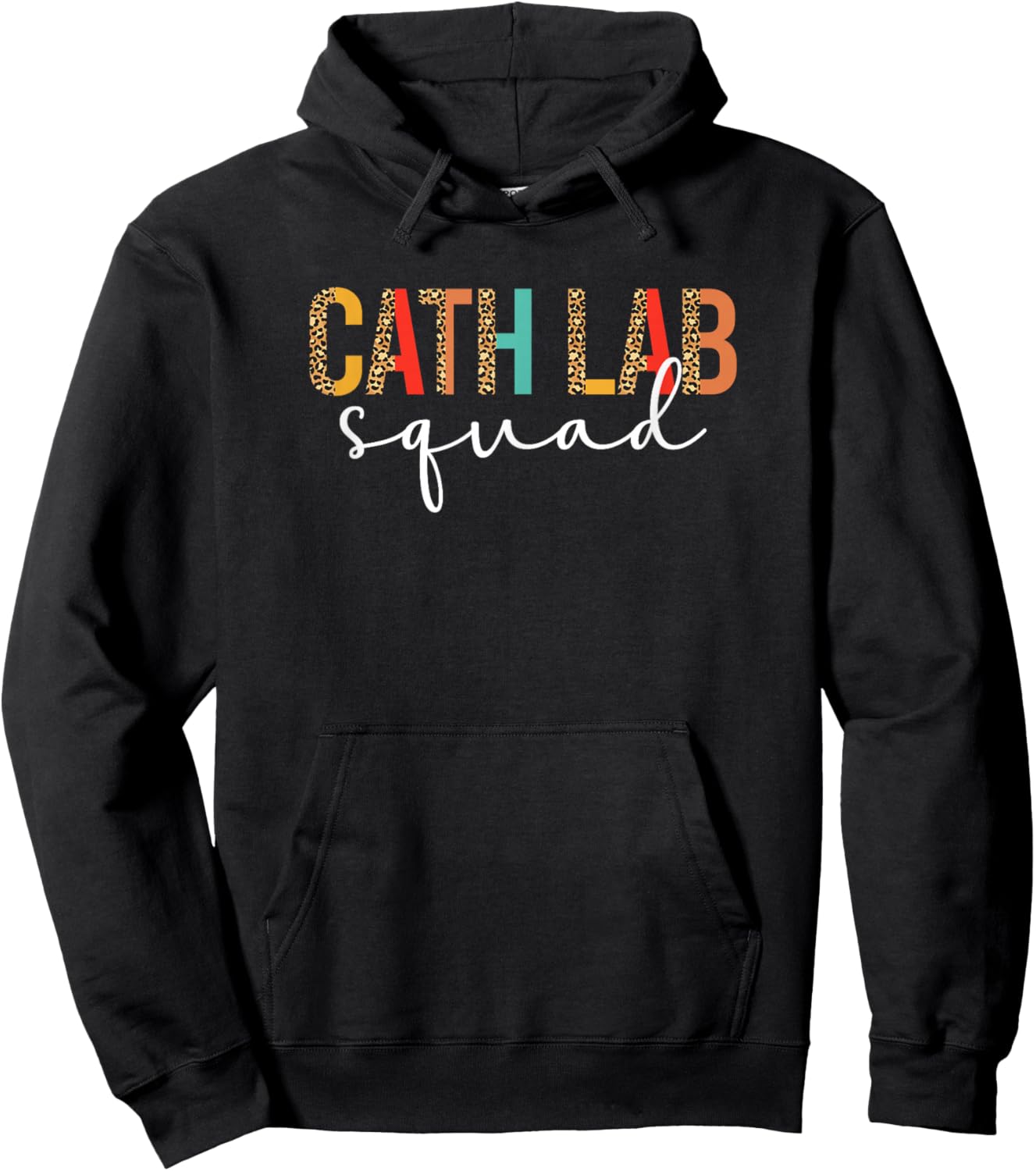 Cath Lab Squad Cath Lab Nurse Crew Cath Lab Nursing Hoodie - Hoodie | Black