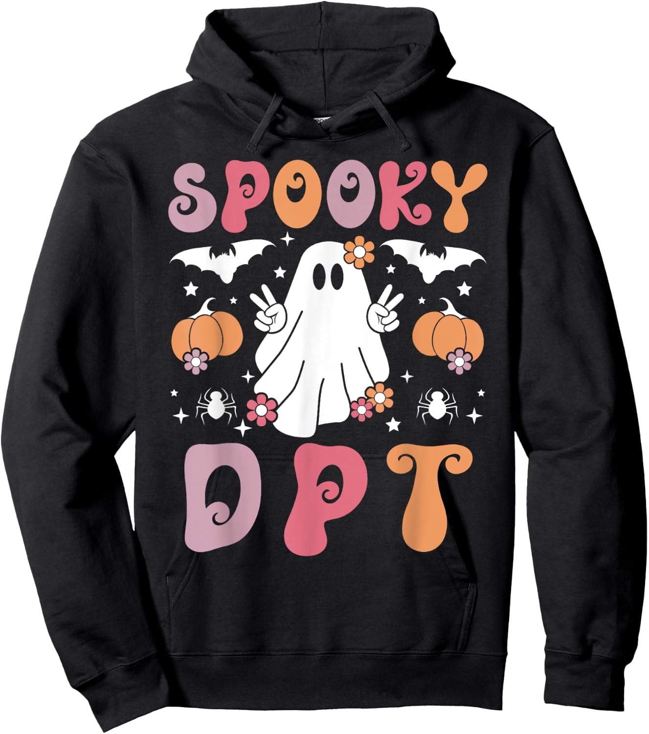 Spooky Doctor Of Physical Therapy Halloween DPT Hoodie - Hoodie | Black