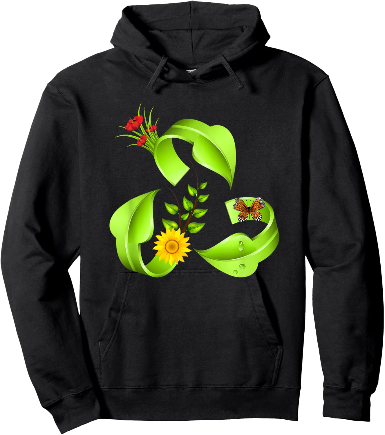 Recycle shirt , recycle , recycle for boys Hoodie - Hoodie | Black