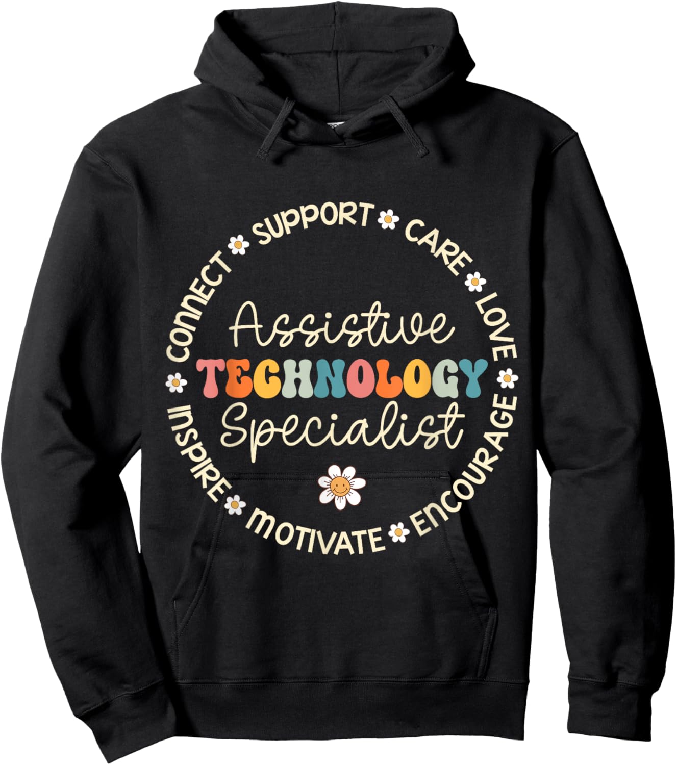Assistive Technology Specialist Appreciation Back to School Hoodie - Hoodie | Black