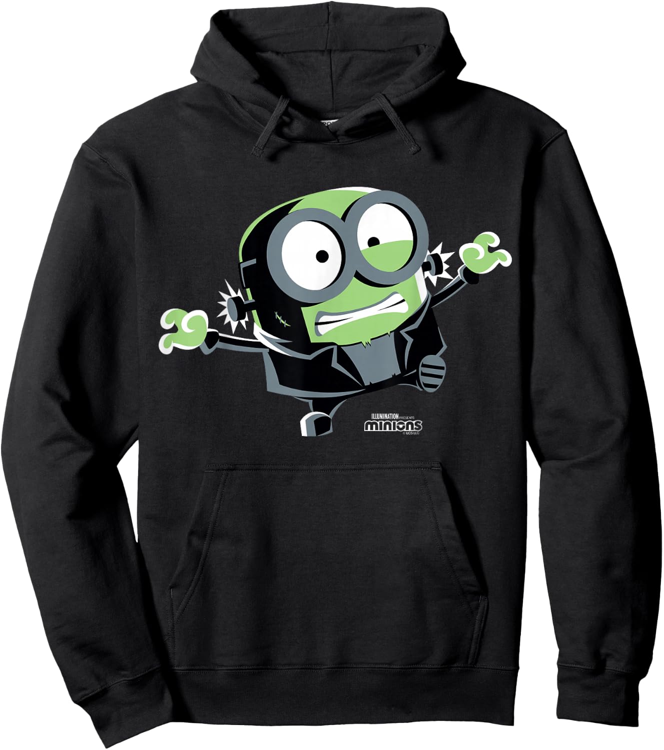 Minions Monsters Frankenbob Halloween Hoodie - Hoodie | Black