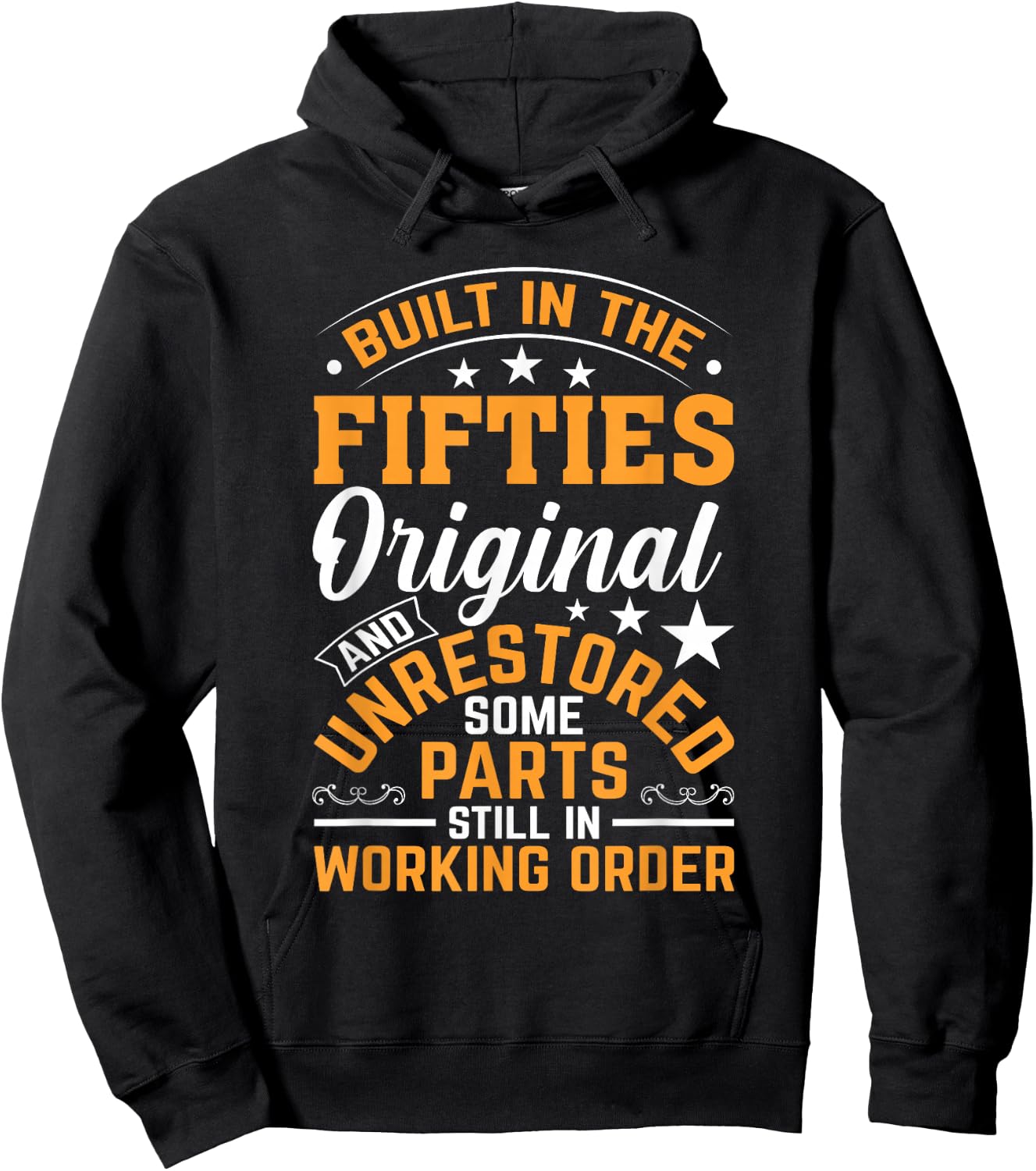 Built in The Fifties Built in The 50s Birthday Hoodie - Hoodie | Black