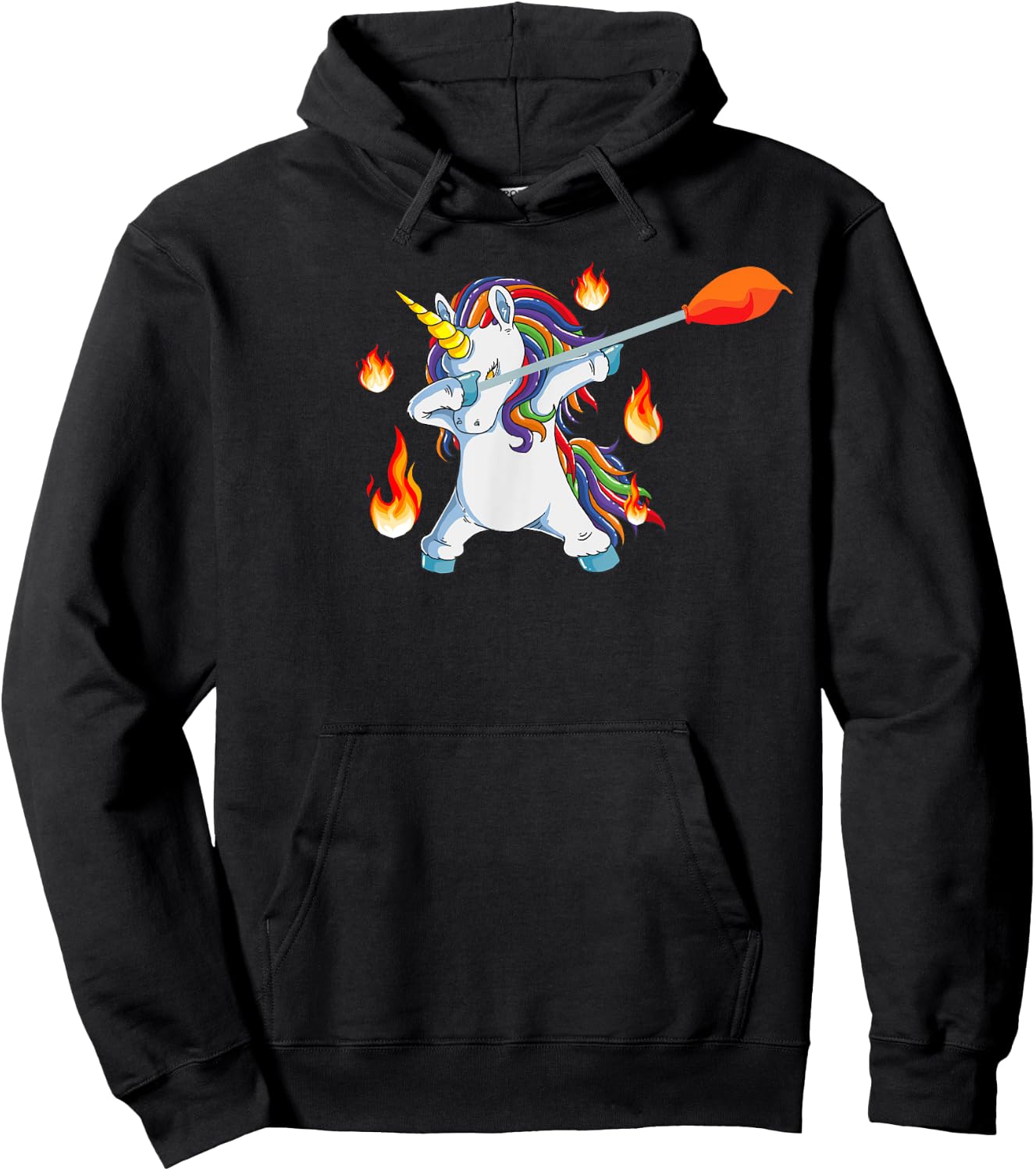 Glassblowing Lover Dabbing Unicorn Glassworker Glassblower Hoodie - Hoodie | Black