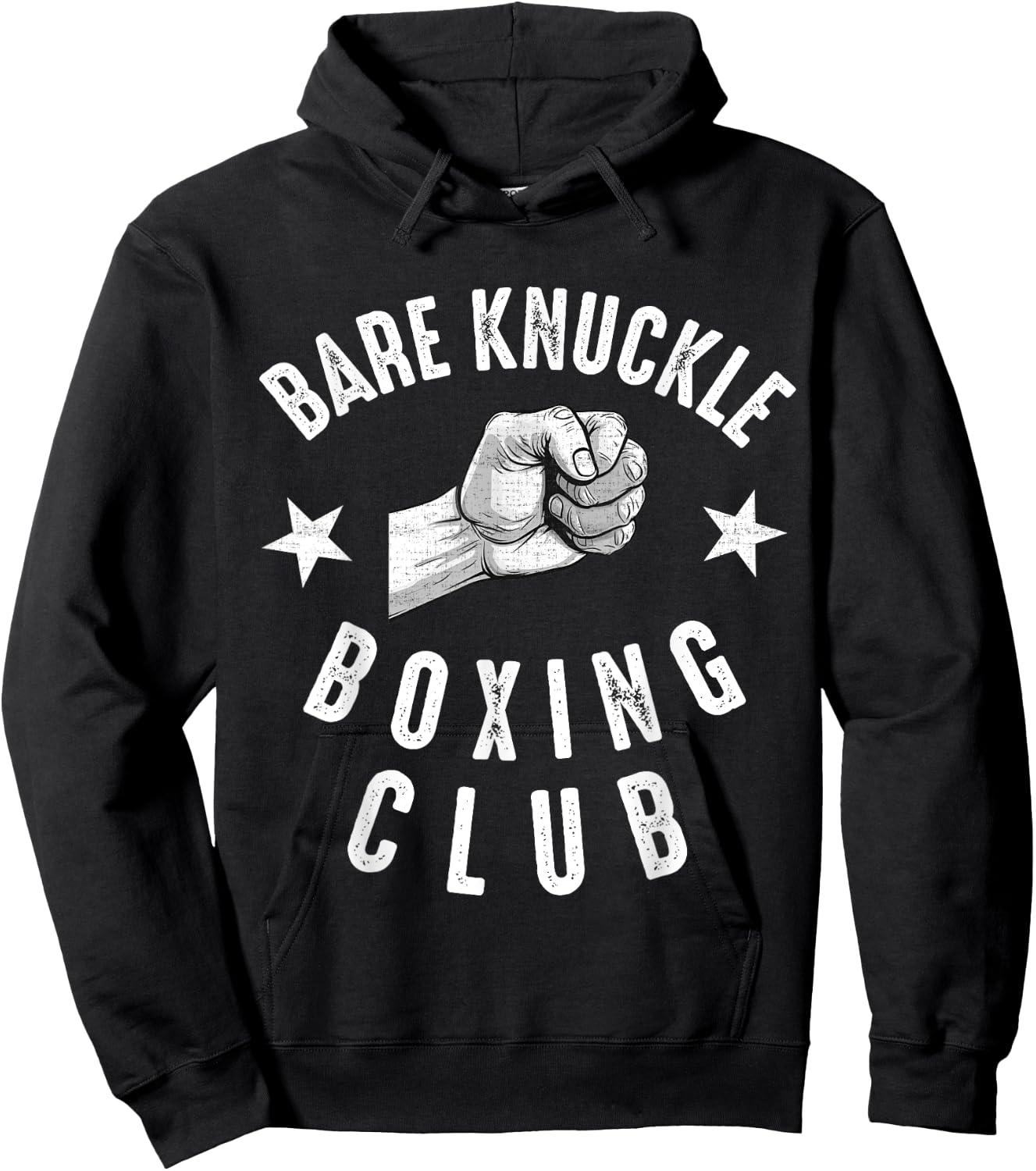 Bare Knuckle Boxing Men Fist Fighting Knuckle Fighter Lover Hoodie - Hoodie | Black