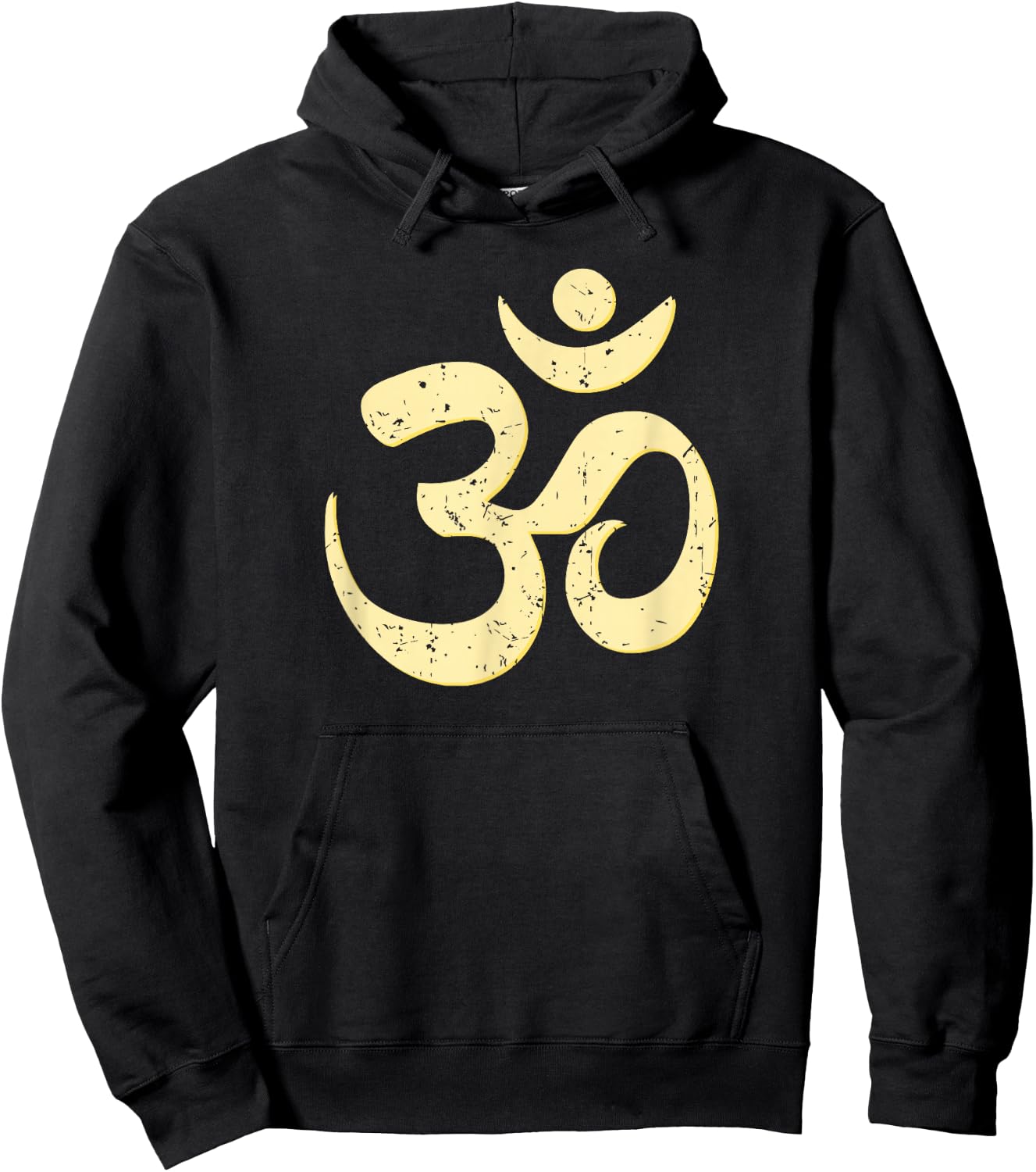 Rich Sphere Om Omkar Aum Symbol Spiritual Yoga Meditation Zen Vintage Hoodie - Hoodie | Black