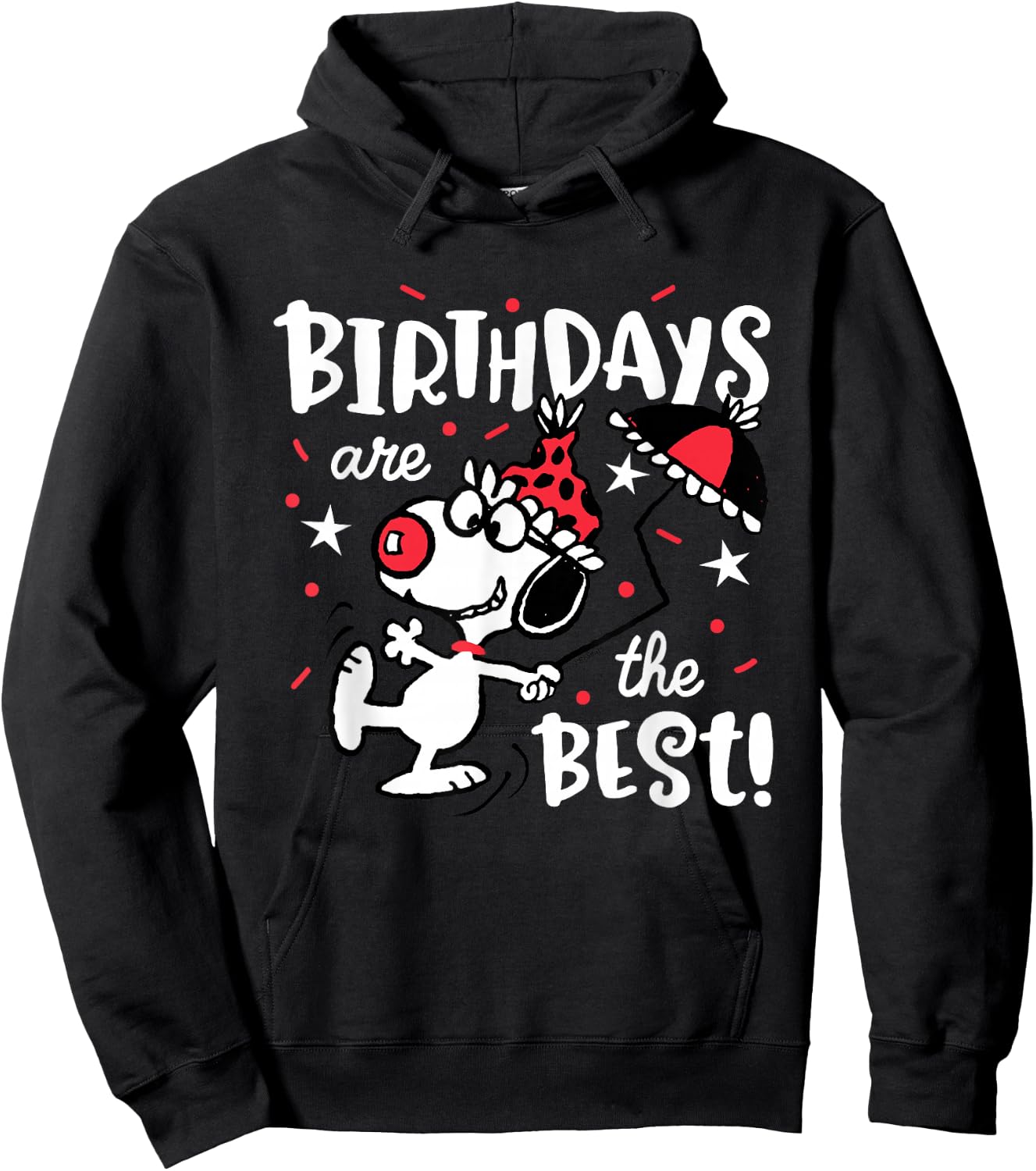 Peanuts Snoopy Birthdays Are The Best! Hoodie - Hoodie | Black