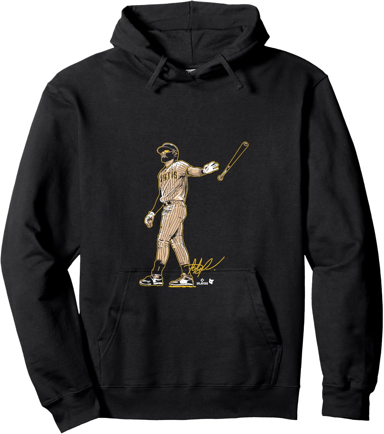 Fernando Tatis Jr.: Home Run Pose - San Diego Baseball Hoodie - Hoodie | Black