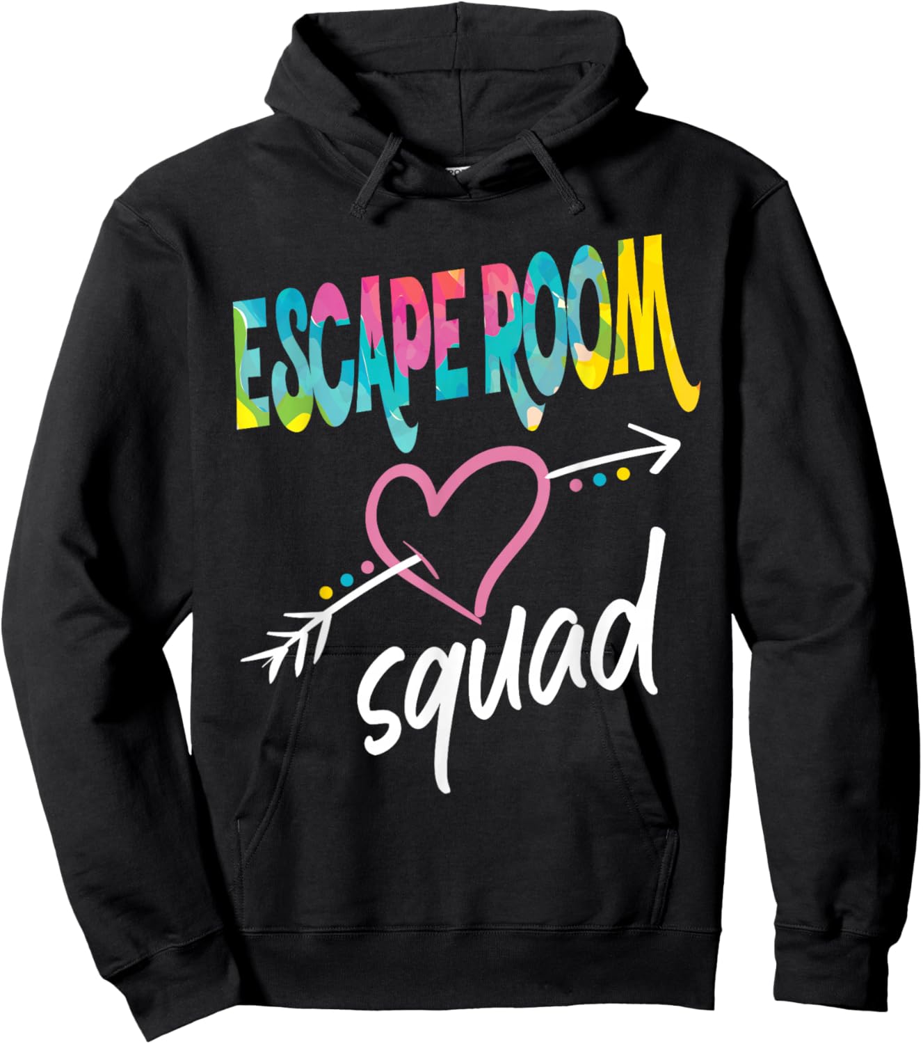 Escape Room Squad Hoodie - Hoodie | Black
