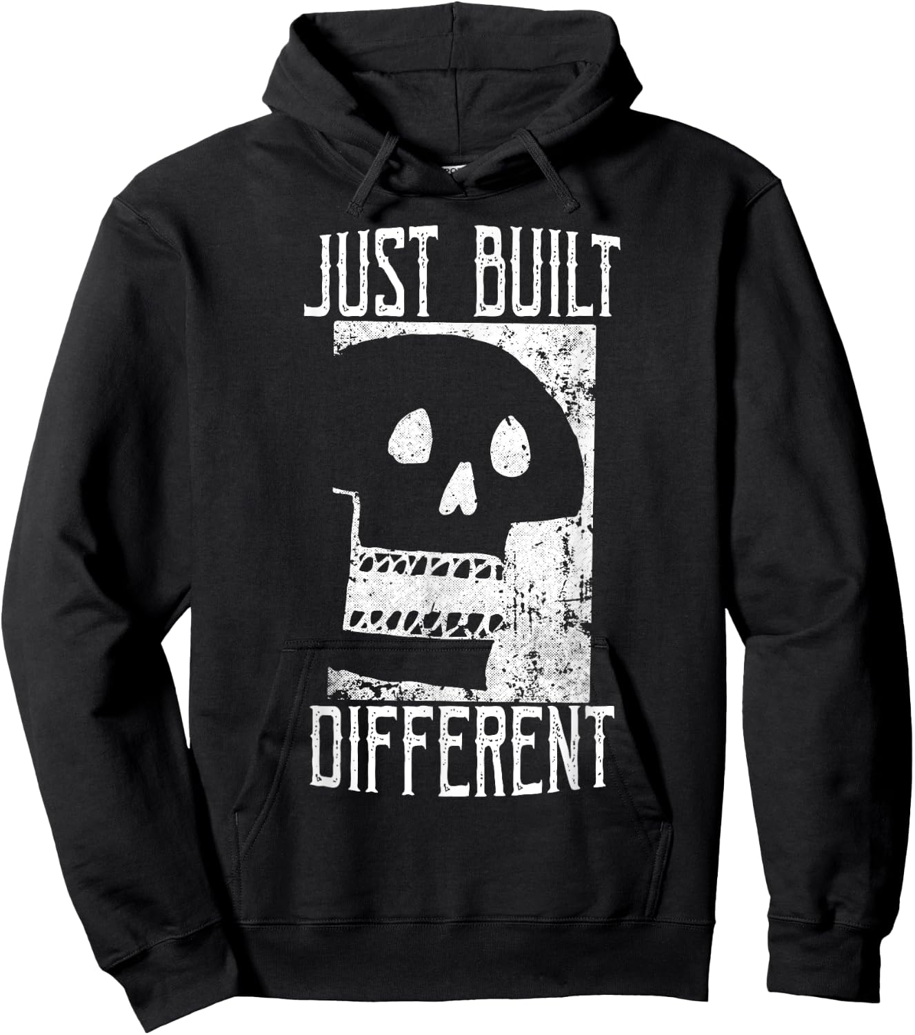 I'm Just Built Different Hoodie - Hoodie | Black