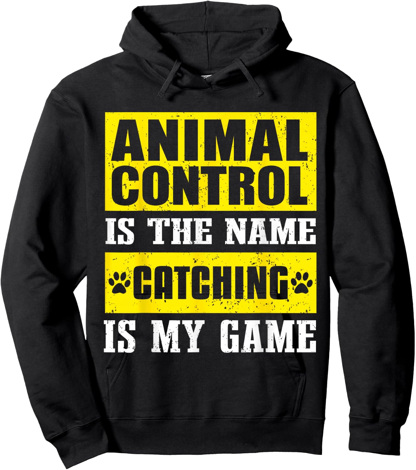 Animal Control Officer Design & Professional Dog Catcher Hoodie - Hoodie | Black