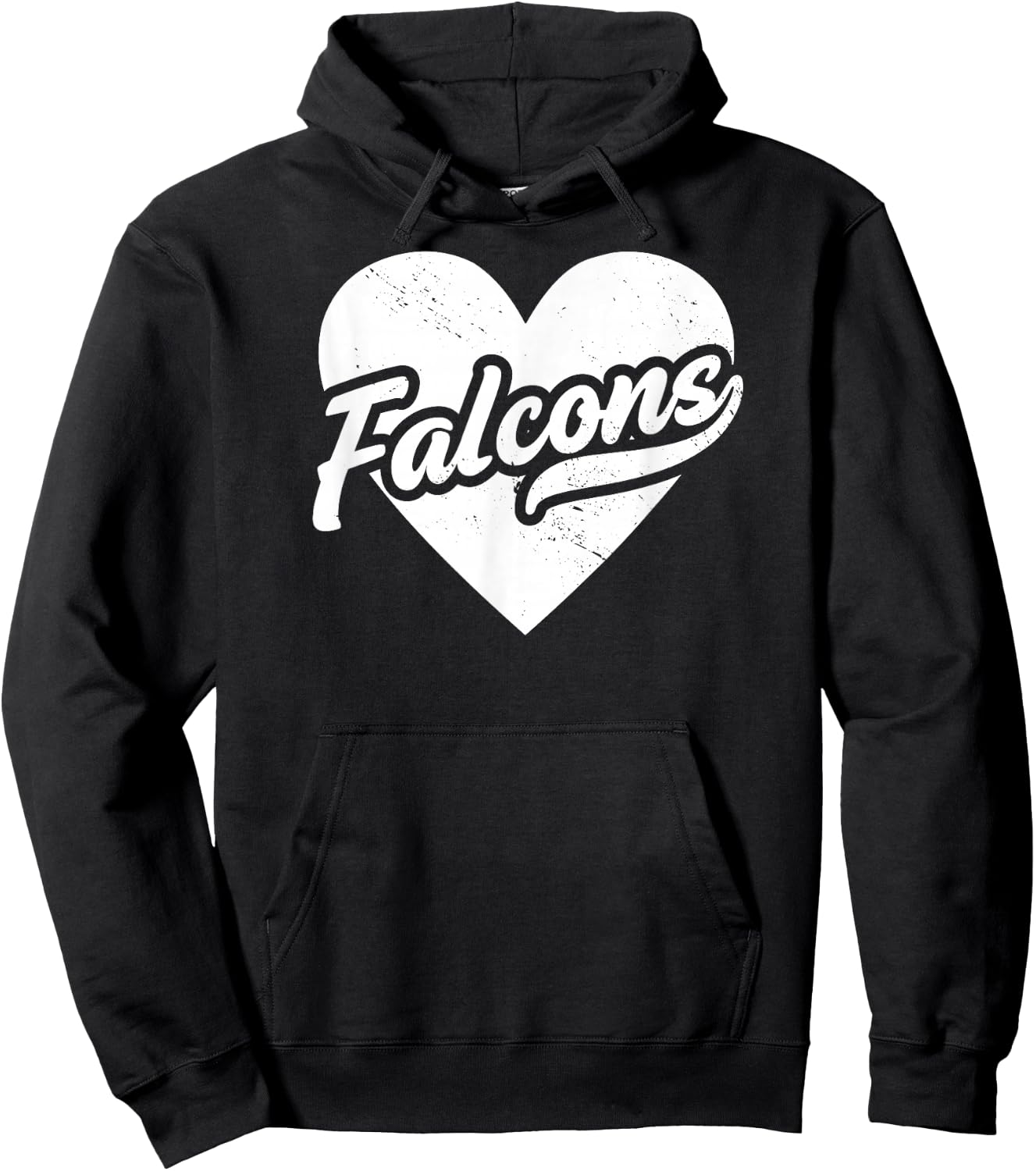 Vintage Falcons School Spirit Go Falcons Love Hoodie - Hoodie | Black