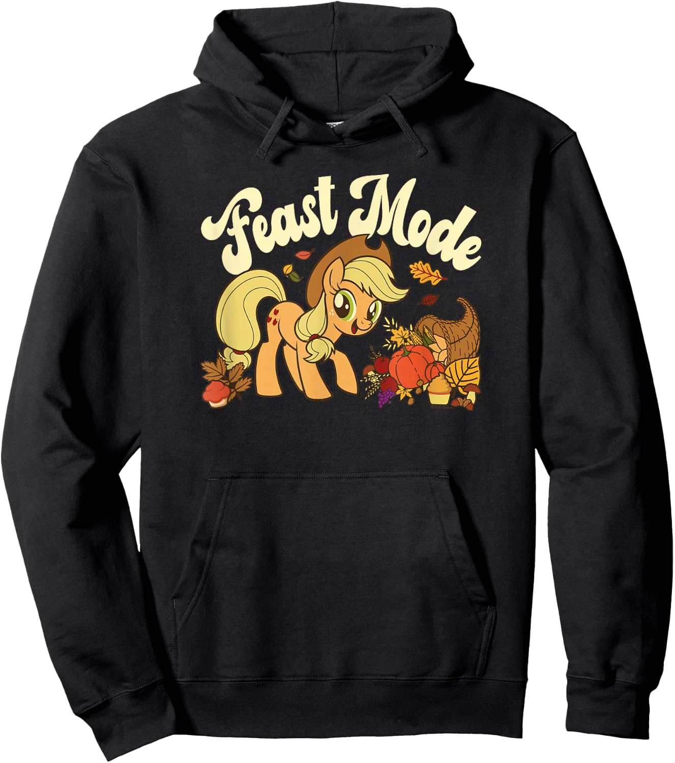 My Little Pony: Friendship Is Magic Applejack Feast Mode Hoodie - Hoodie | Black
