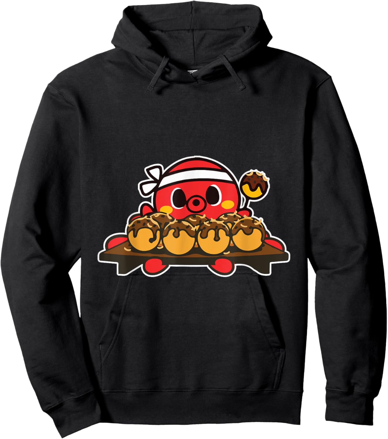 Octopus Cooking Japanese Takoyaki Hoodie - Hoodie | Black