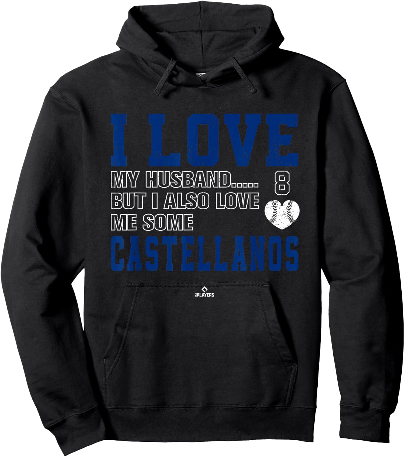 Love Me Some Castellanos Nick Castellanos Philadelphia MLBPA Hoodie - Hoodie | Black