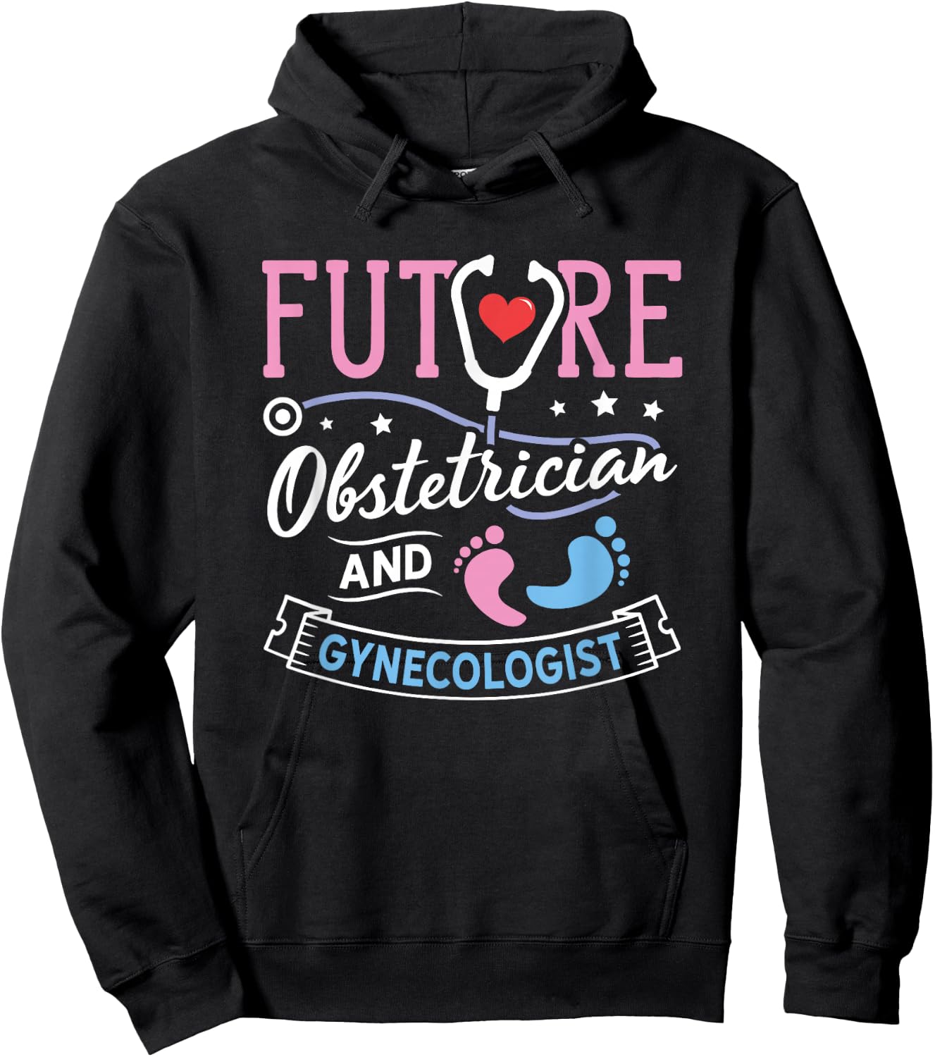 Obstetrics Nurse Obgyn Gynecologist Future Obstetrician Hoodie - Hoodie | Black