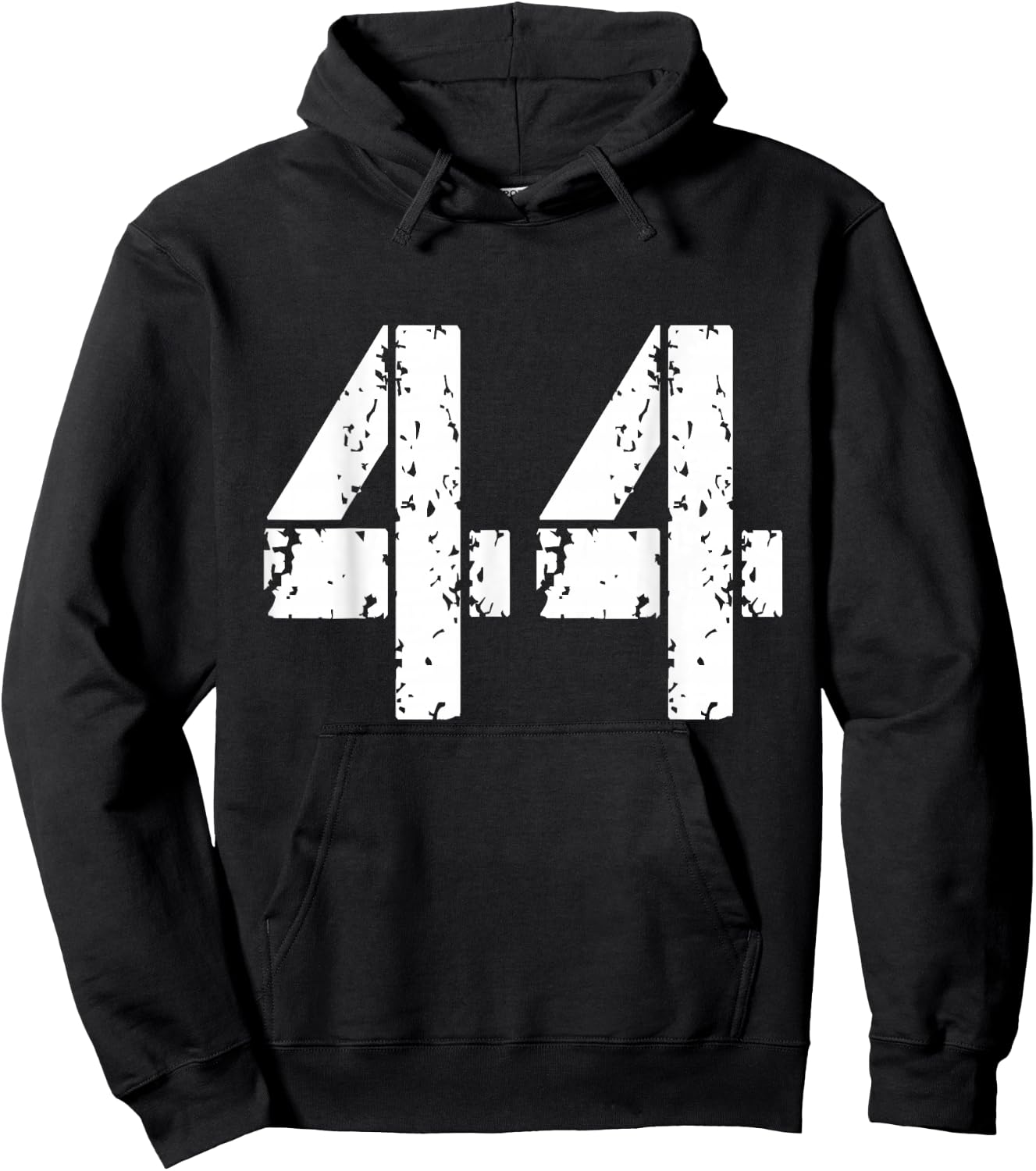 Number 44 Varsity Team - 44th Birthday & 44 Years Old Hoodie - Hoodie | Black