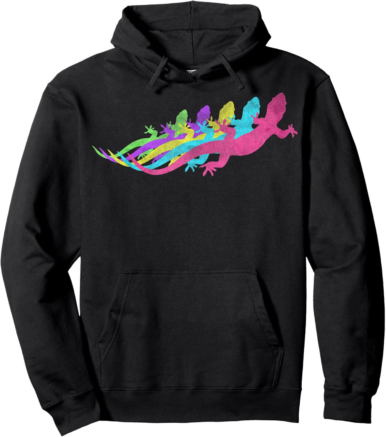 Gecco. 80s. Colors. 1980s. Hoodie - Hoodie | Black
