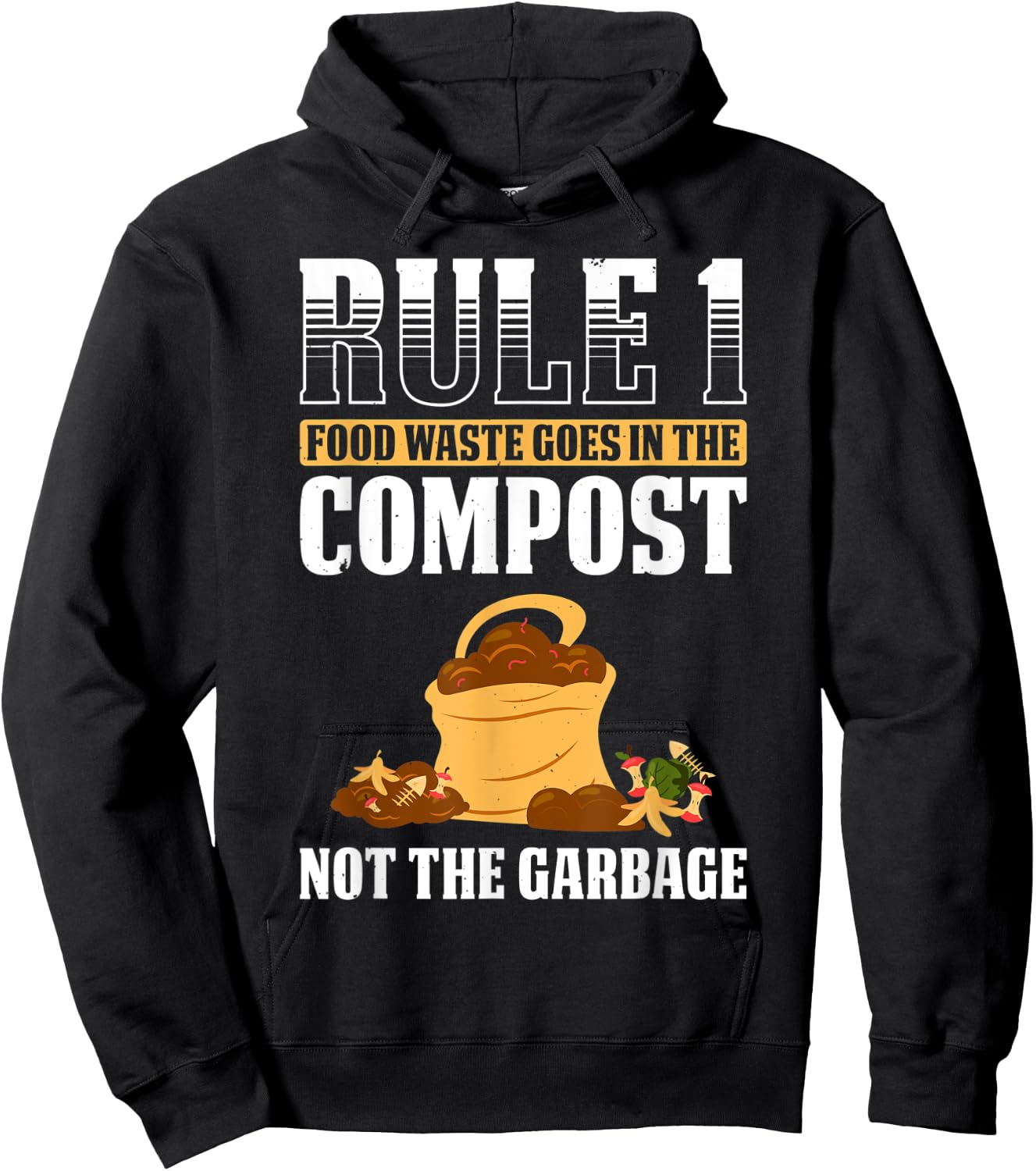 Composting For Compost Gardener Farmer Composting Lover Hoodie - Hoodie | Black
