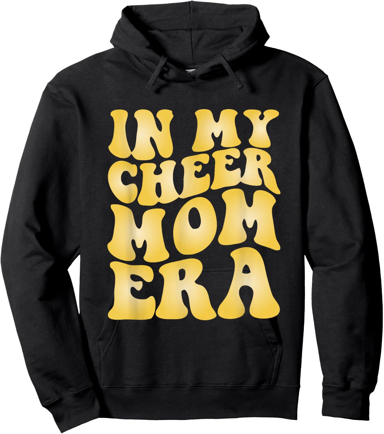 In My Cheer Mom Era Hoodie - Hoodie | Black