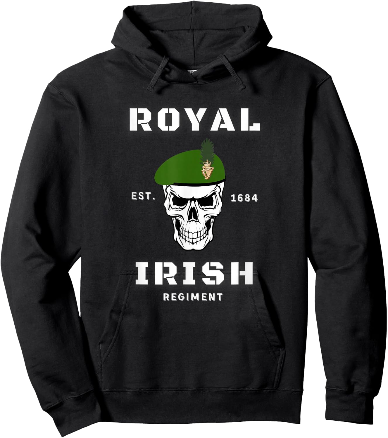 Royal Irish Regiment Hoodie - Hoodie | Black
