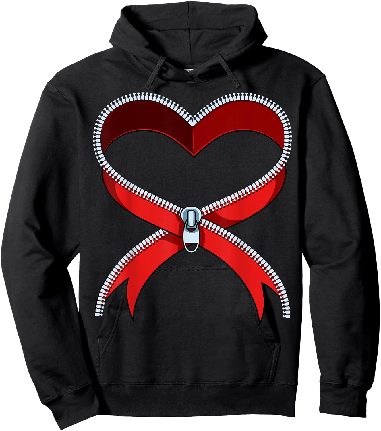 Open Heart Surgery Coronary Diseases Angioplasty Bypass Hoodie - Hoodie | Black