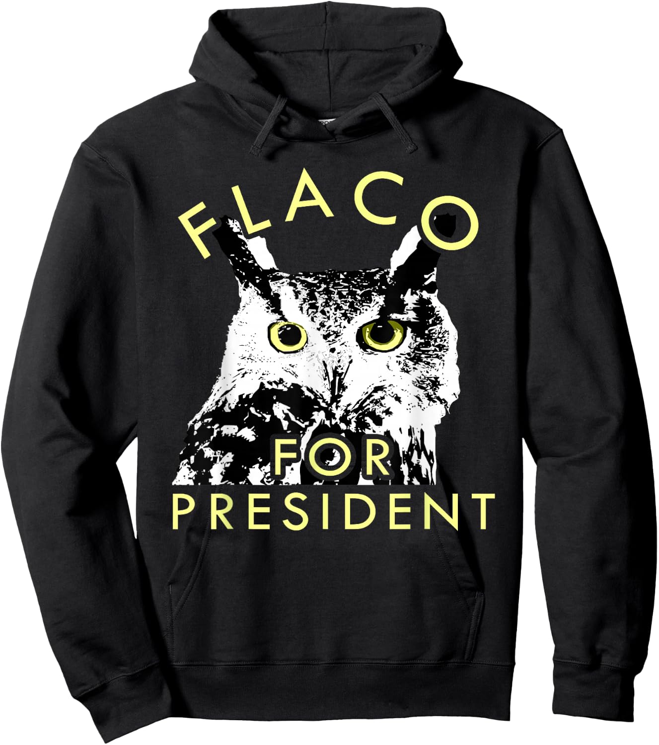Flaco Owl Hoodie - Hoodie | Black
