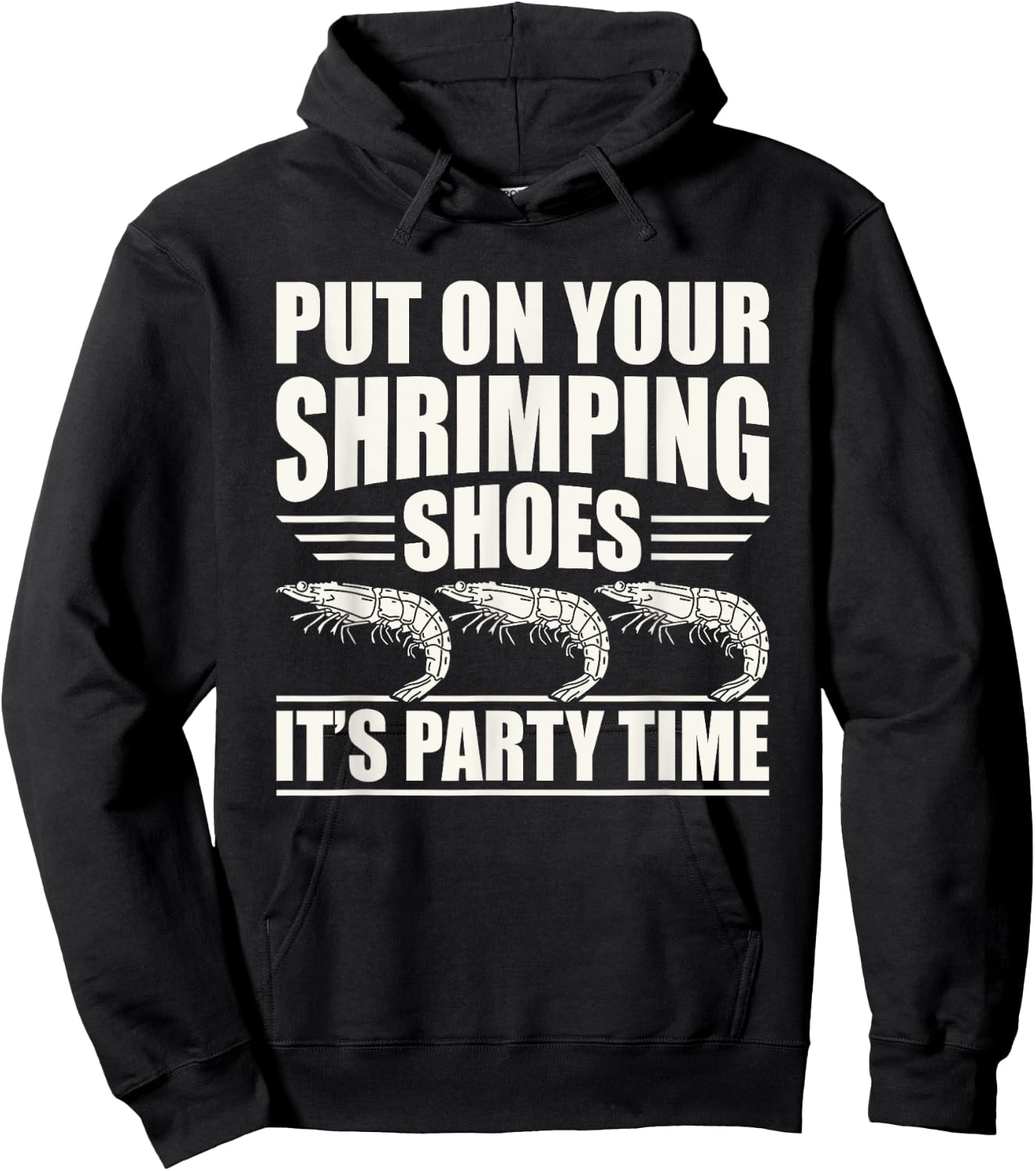 Shrimp Seafood Shellfish Hoodie - Hoodie | Black