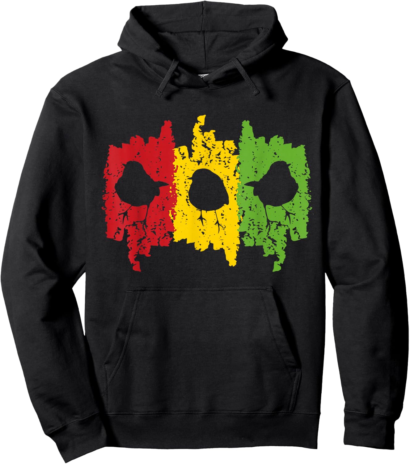 Good Rastafari Music Vibes Only Rasta Jamaika Reggae Hoodie - Hoodie | Black