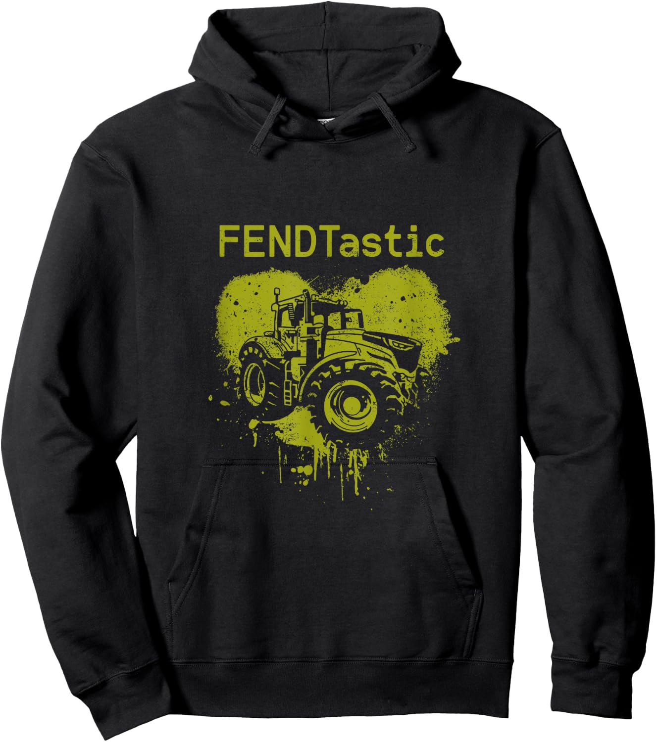 FENDTastic Farmer Tractor Farm Hoodie - Hoodie | Black