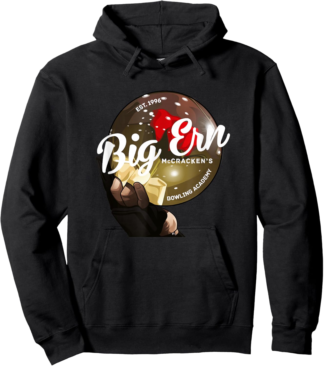 Big Ern McCracken's Bowling Academy - Est. 1996 Hoodie - Hoodie | Black