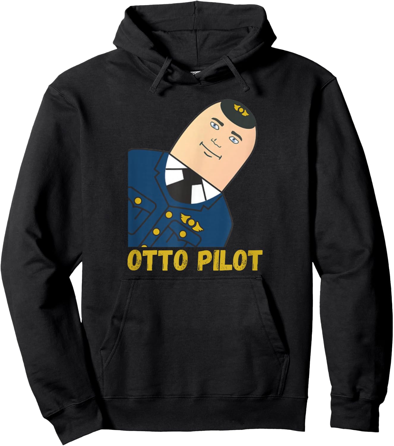 Airplane! Movie Shirt, classic cinema funny, Roger, Roger Hoodie - Hoodie | Black