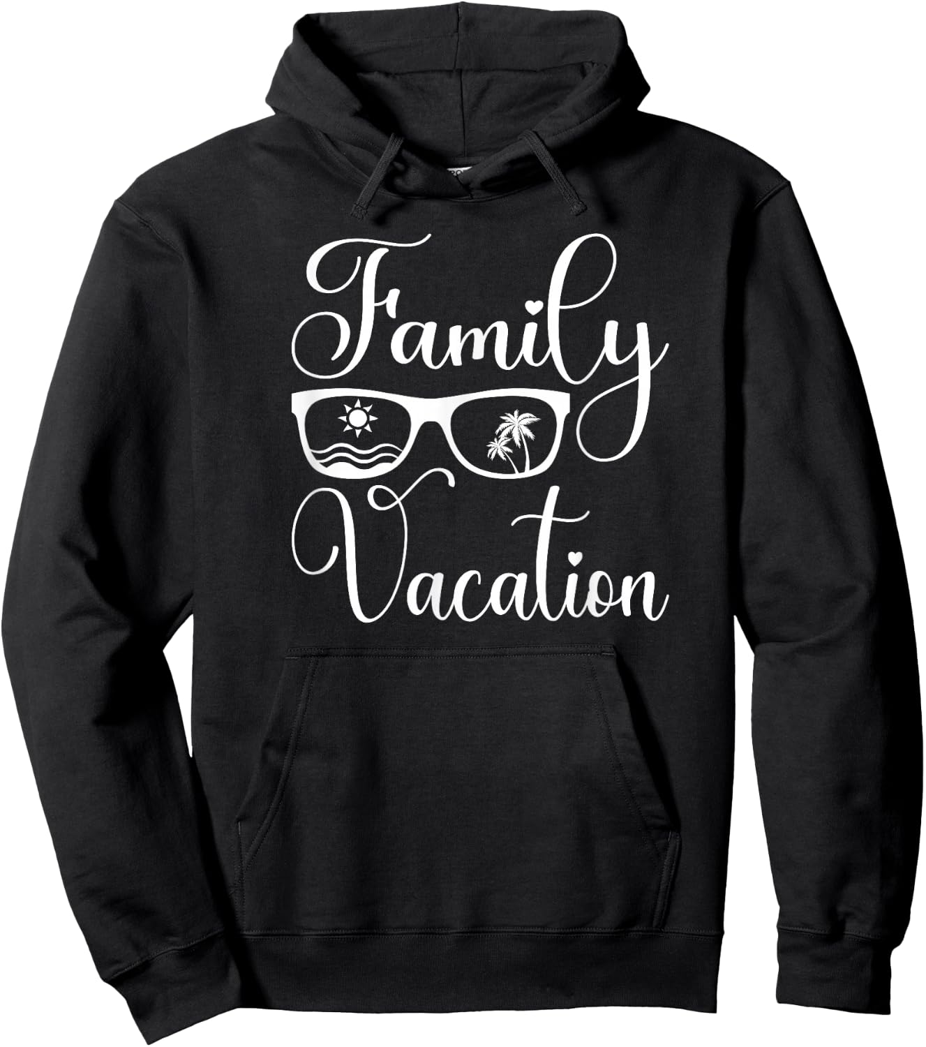 Family Vacation Matching summer trip Hoodie - Hoodie | Black