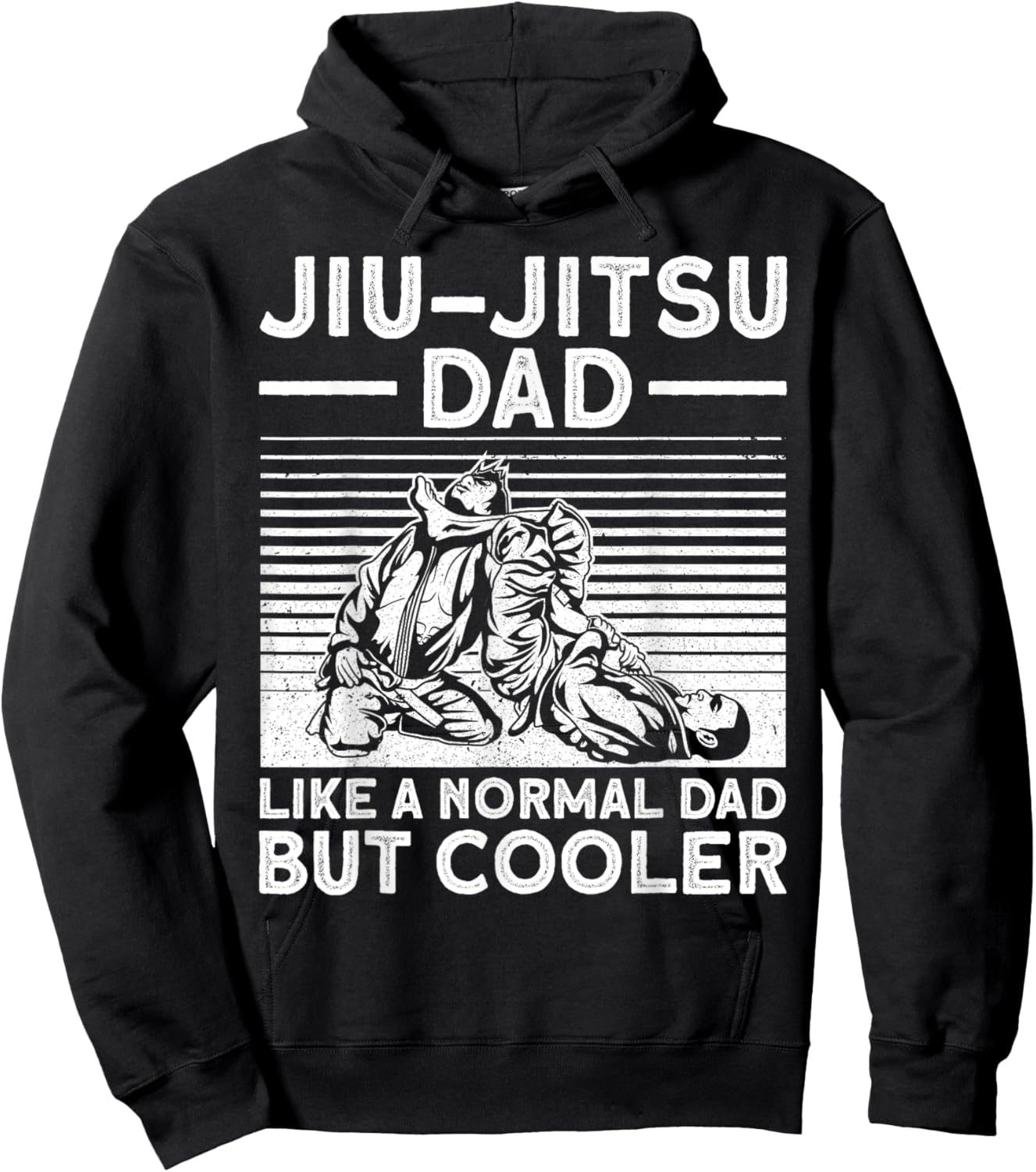 Funny Jui Jitsu Dad Design Brazilian Jui Jitsu Lover Small Hoodie - Hoodie | Black