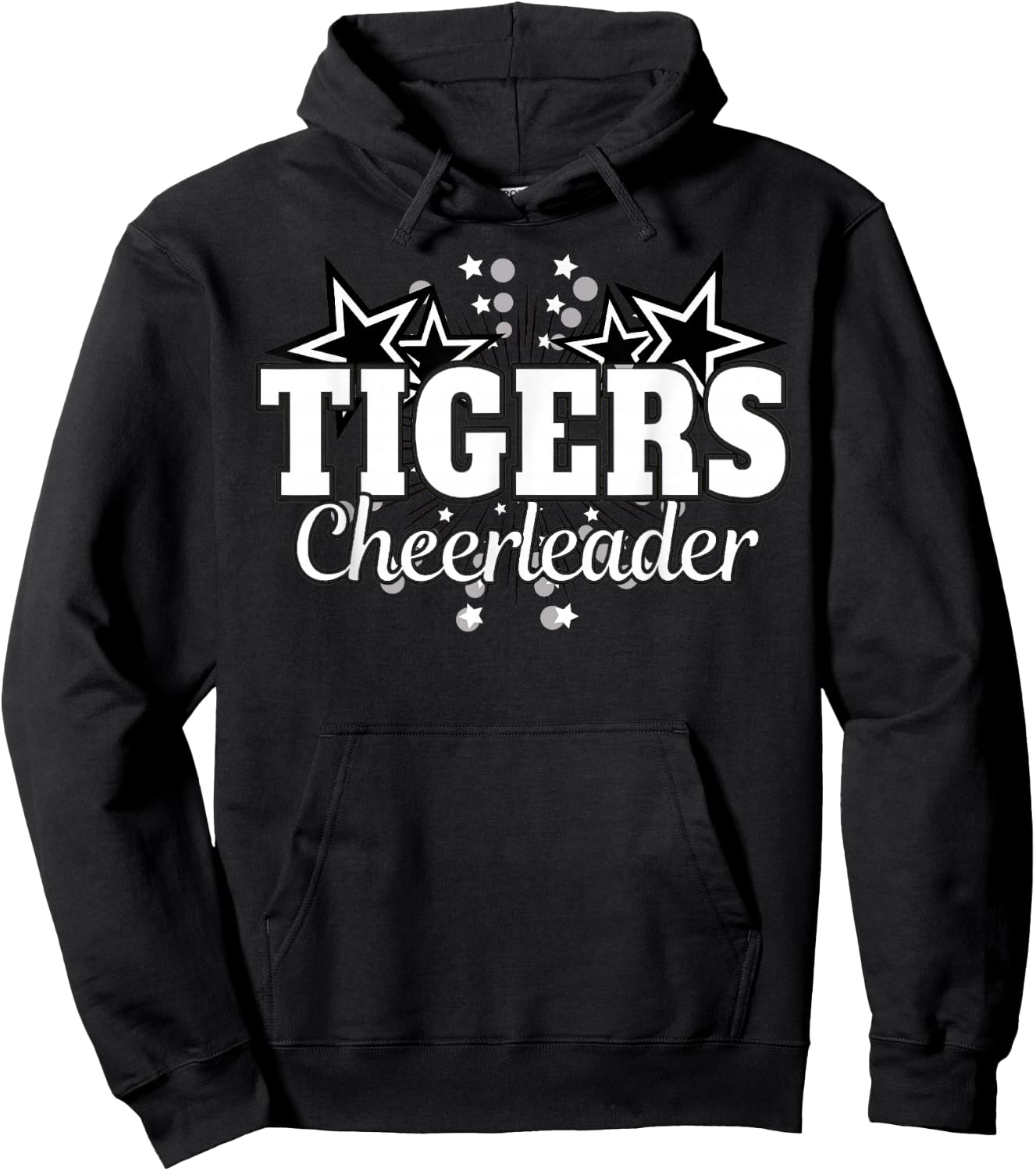 Tigers Cheerleader Hoodie - Hoodie | Black