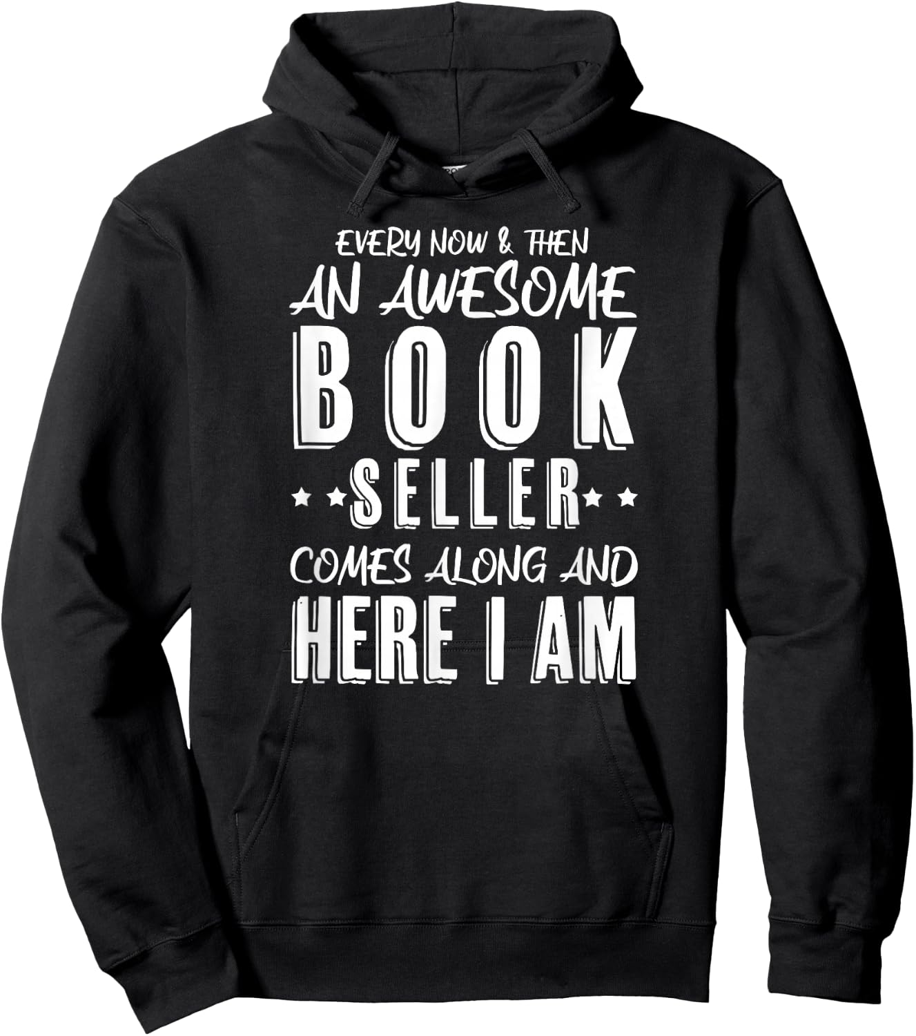 Sarcastic Book Seller Book Store Hoodie - Hoodie | Black