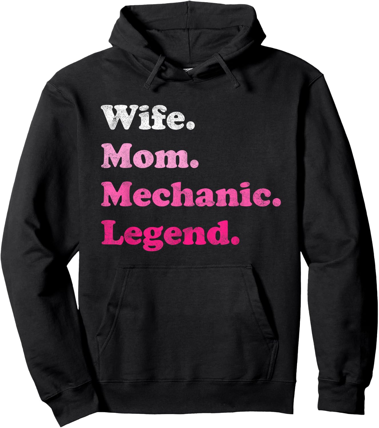 Mechanic or Auto Mechanic for Mom or Wife for Mother's Day Hoodie - Hoodie | Black