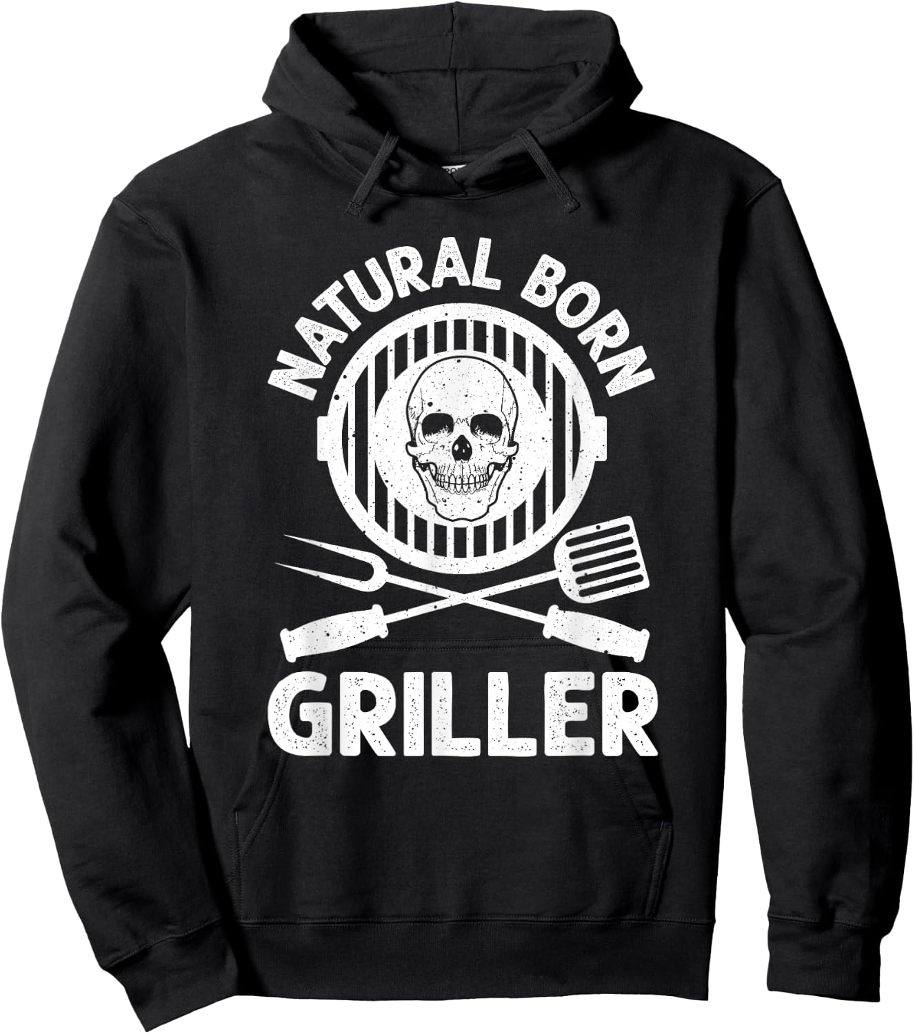Funny Grilling Design Women BBQ Grill Griller Lovers Hoodie - Hoodie | Black