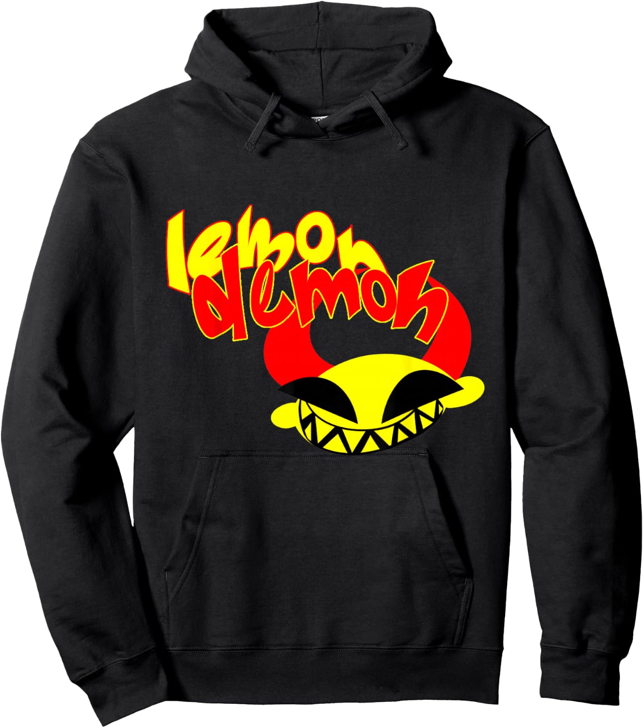 Lemon Demon-fruit Funny Hoodie - Hoodie | Black